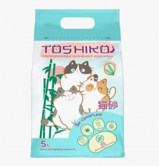 Toshiko Зеленый чай комкующийся древесный 1,9  кг, 5л. 